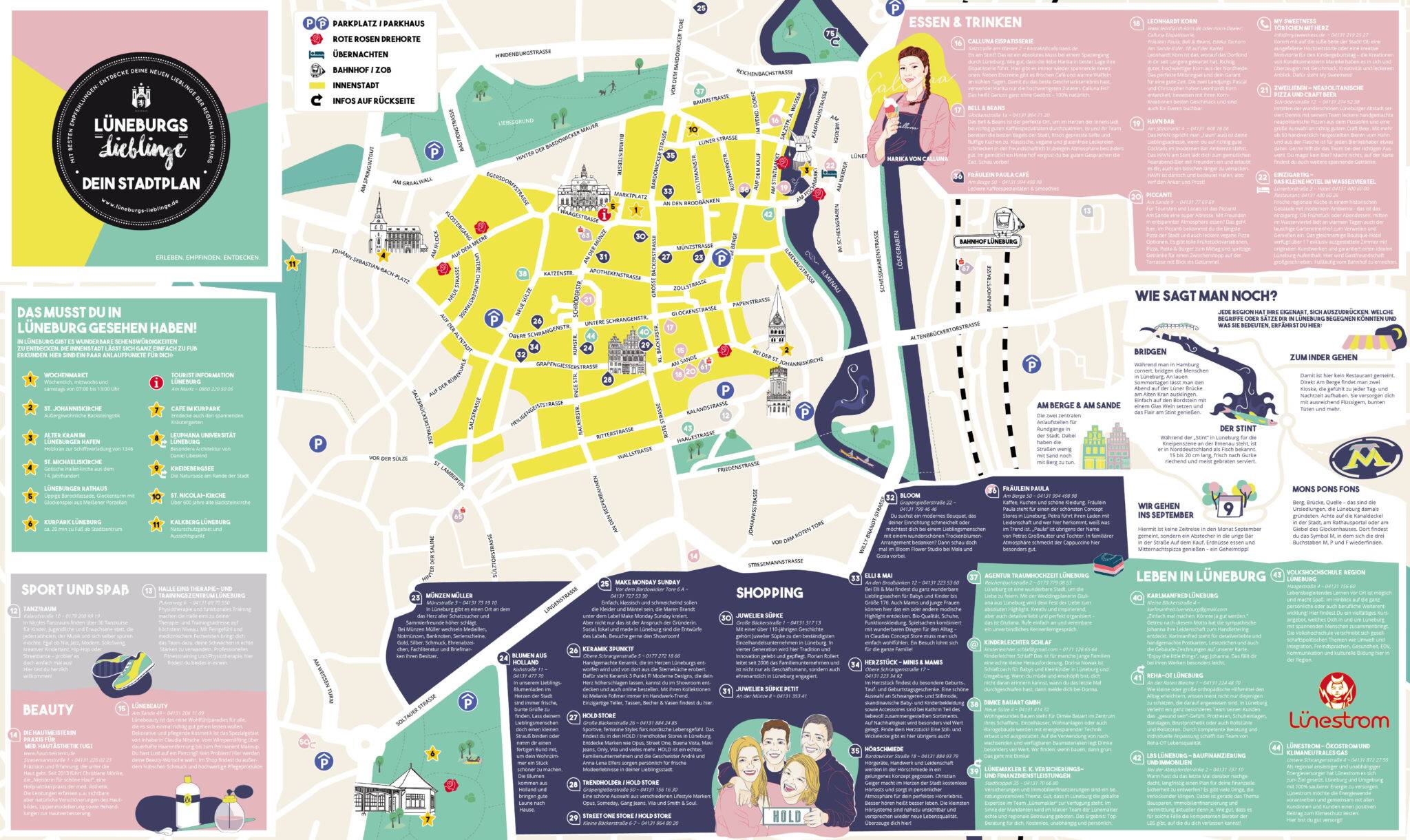 Lüneburg Stadtplan - Entdecke Lüneburg wie ein Local!