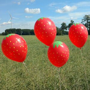 Erdbeerballons