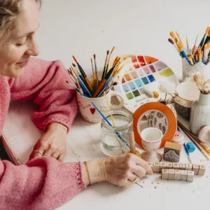 auswahl teller bemalen lüneburg