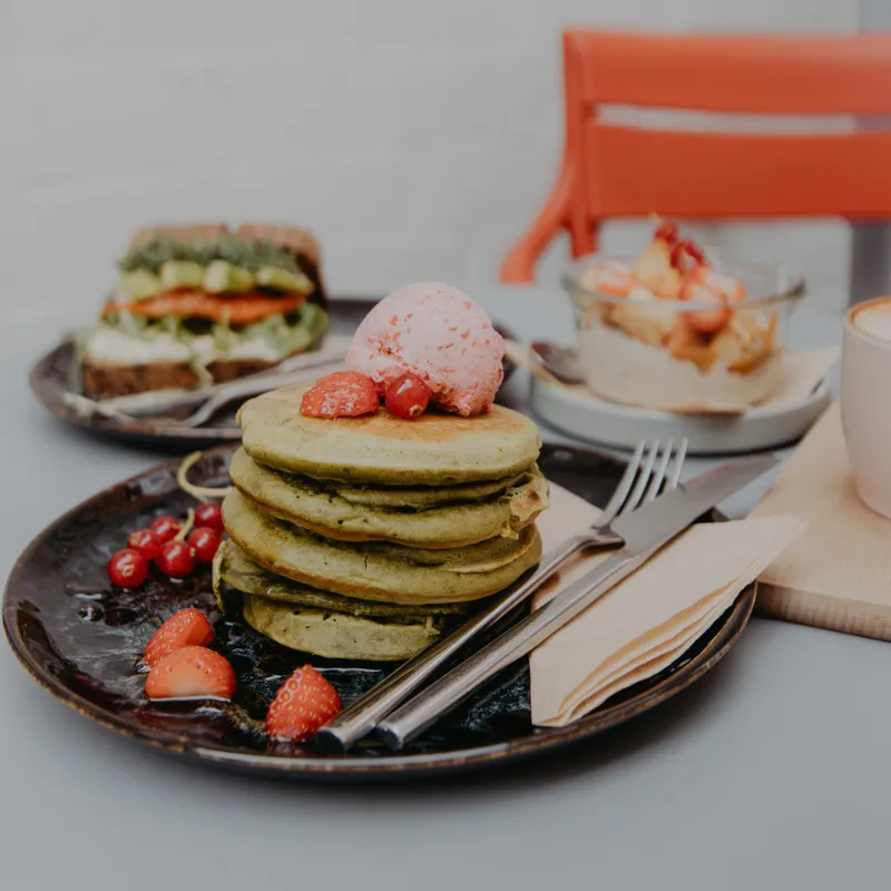 bell and beans cafe lueneburg pancakes