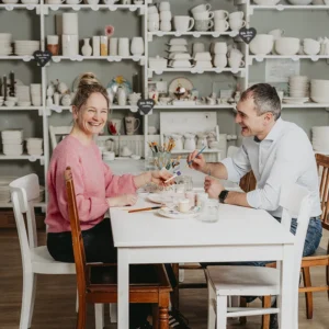 gemeinsam porzellan bemalen